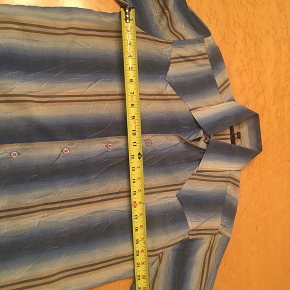 ECCOLO LINE Long Sleeve Shirt. Wrinkle Design, Medium - Picture 12 of 13